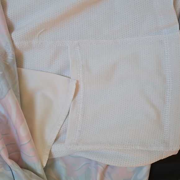 Greg Norman Tropical Leaf Print Golf Skirt - Picture 4 of 8